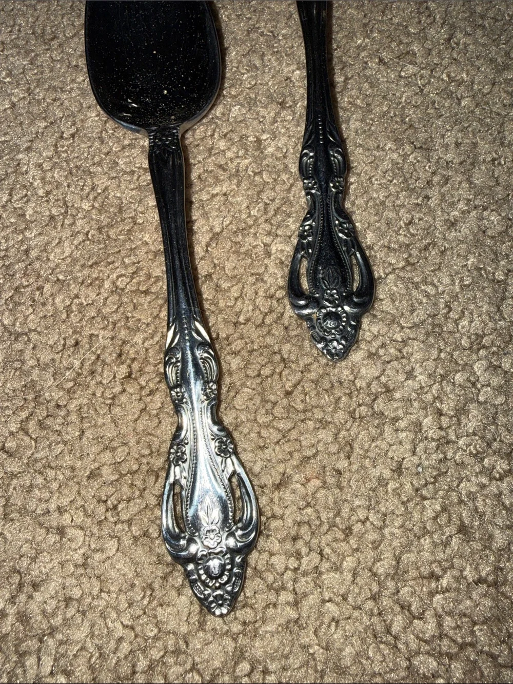 Vintage imperial stainless grapefruit spoons